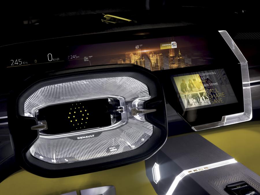 Панель приборов Renault Morphoz Concept 2020 года  (фото 14 из 192)